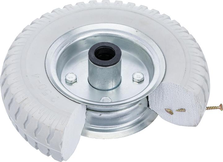Produktbild BGS Rad für Sackkarren / Bollerwagen | PU, grau | 220 mm (100 kg)