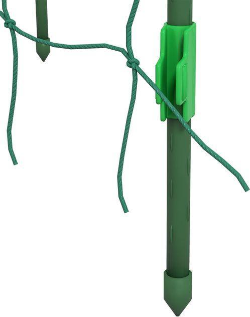Produktbild Swisshandel24 Rankgitter, verstellbares Spalier, mit Netz, für Garten, Balkon, Stahl, Grün, 43 x 182 x 183 cm (182 cm, 43 cm)