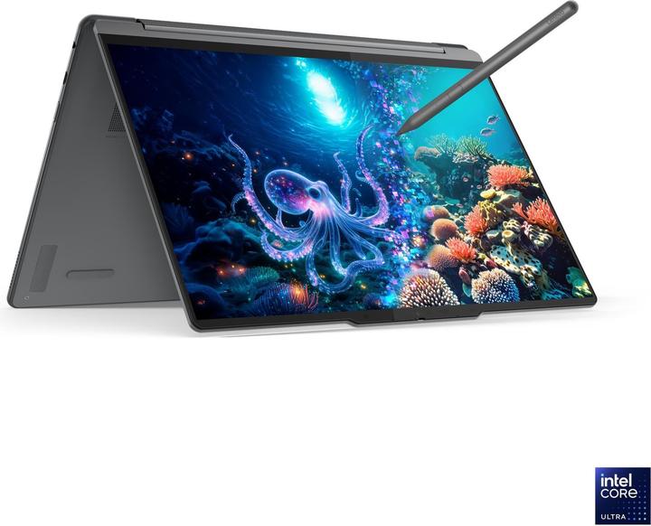 Produktbild Lenovo Yoga 9 2-in-1 Aura Edition (14", Intel Core Ultra 7 258V, 32 GB, 1000 GB, CH)
