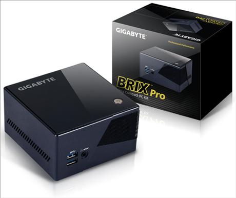 Actual product image Gigabyte BRIX Pro GB-BXi7-4770R (Intel Core i7-4770R)