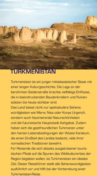 Image du produit Turkmenistan (Allemand, Beate Luckow, 2018)