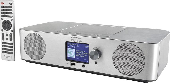Actual product image Soundmaster ICD2060SI CD Internet radio DAB+ FM with Bluetooth, USB (Web radio, DAB+, FM)