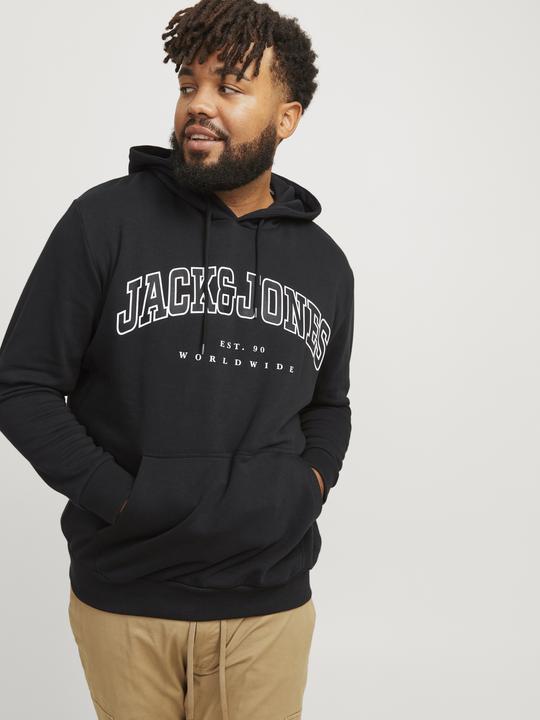 Actual product image Jack & Jones Jjecaleb Varsity Sweat Hood Noos Pls (4XL)