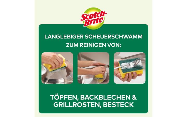 Actual product image Scotch-Brite Sponge High Power (3 pcs.)