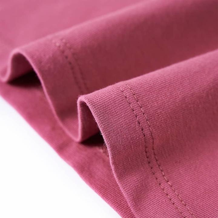 Immagine prodotto VidaXL Camicia da bambino a maniche lunghe rosa lampone 116,Materiale: 95 (116)