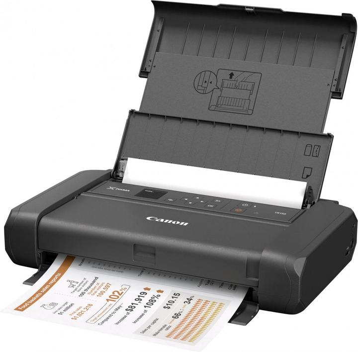 Immagine prodotto Canon Pixma TR150 con batteria inclusa (Inchiostro, Colore)