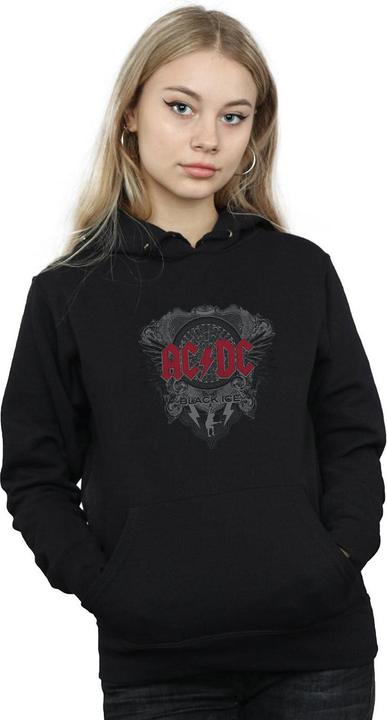 Produktbild AC/DC Womens/Ladies Black Ice Cotton Hoodie (M)