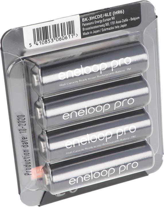 Image du produit Sanyo Eneloop XX (4 pcs, AA, 2500 mAh)