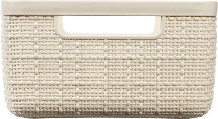 Actual product image Curver BASKET JUTE WHITE 245370 5L (1 x)