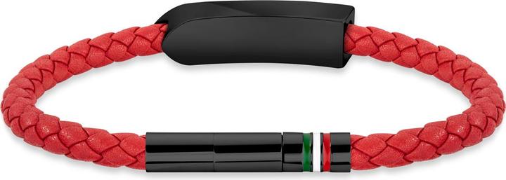 Immagine prodotto Ducati Bracciale Punta (22 cm, Cuoio, Acciaio inossidabile)