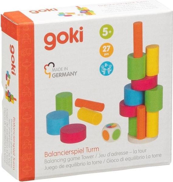 Immagine prodotto Goki Gioco di equilibrio Torre (Tedesco, Francese, Italiano, Inglese)