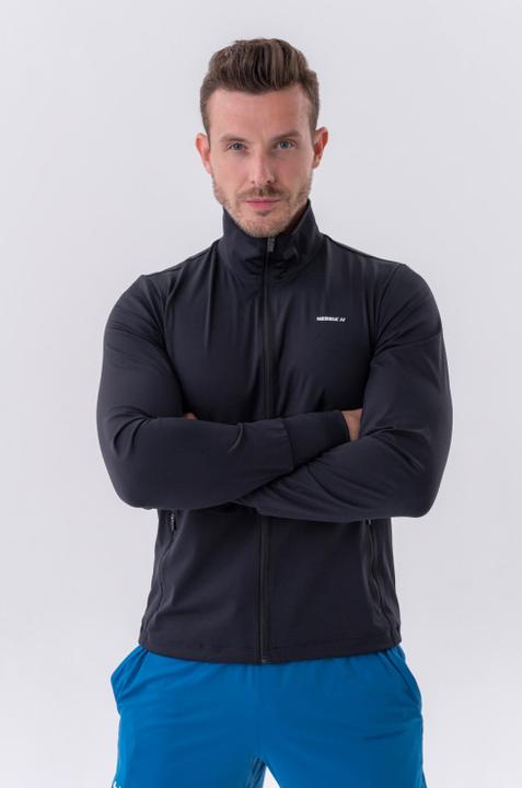 Actual product image Nebbia Sporty Zipper Jacket with side pockets "Control" 332 Black (L)
