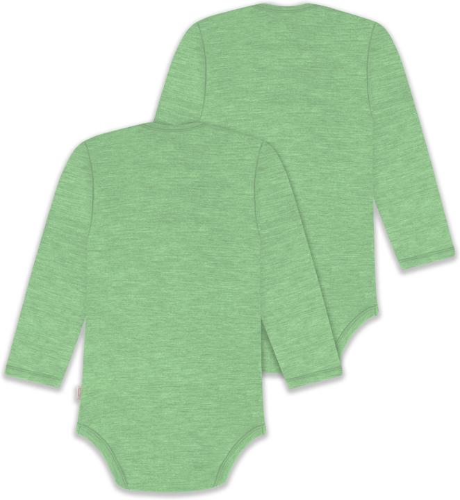 Produktbild Normani 2er Pack Baby Merino Body Langarm „Auckland" - 9377 (98)