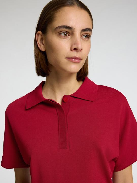 Actual product image Selected Femme Kurzarm Polohemd aus Strick (L)