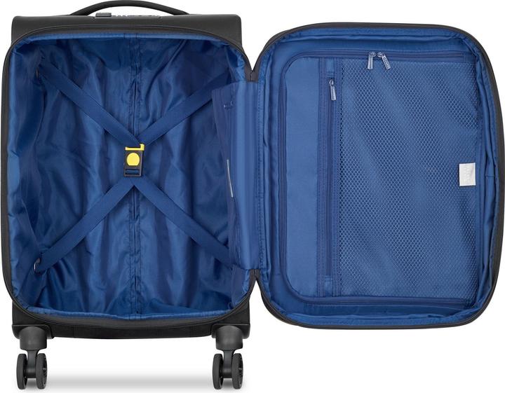 Image du produit Delsey Brochant 3 4 roues trolley cabine 55 cm avec soufflet d'extension (40 l, Bagage à main (jusqu'à 50l))