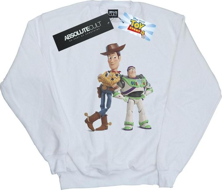Disney Toy Story Buzz And Woody Standing Sweatshirt (L)
