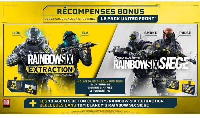 Produktbild Ubisoft Tom Clancy's Rainbow Six : Extraction (PS4, FR)