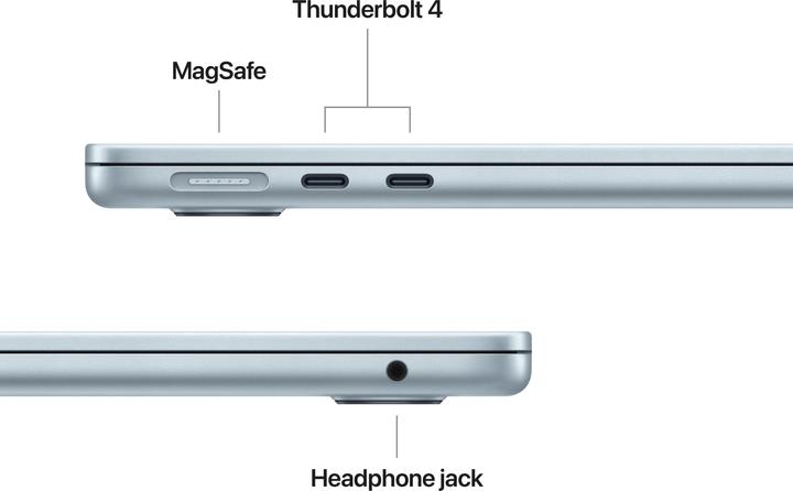 Produktbild Apple MacBook Air – 2025 (13.60", M4, 16 GB, 2000 GB, DE)