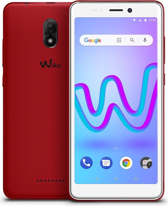Wiko Jerry 3 (16 GB, Cherry Red, 5.45", Hybrid Dual SIM, 5 Mpx, 4G)