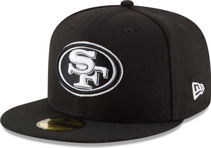 New Era 59Fifty Fitted Cap BLACK San Francisco 49ers - 6 7/8 (6 7/8)