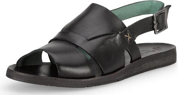 Felmini Carolina D786, eine niedrige Sandale aus echtem Leder für einen Hauch von Luxus. Mit einem eleganten