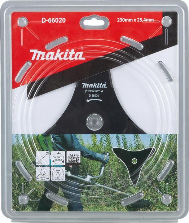 Produktbild Makita Dickichtmesser ( D-66020 ) (Rasentrimmer, Rasenmäher Messer + Ersatzmesser Gartenmaschinen)