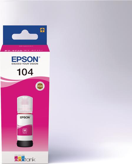 Actual product image Epson 104 (M)