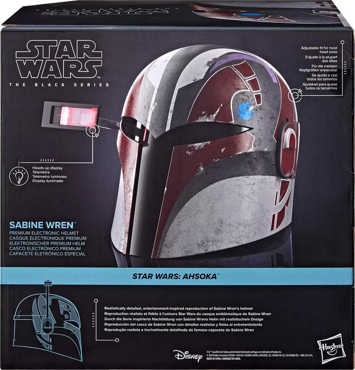 Produktbild Hasbro Star Wars: Ahsoka Black Series Elektronischer Helm Sabine Wren