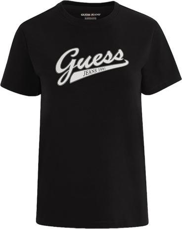 Guess Gj Reg Script Damen T-Shirt (S)