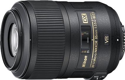 Produktbild Nikon AF-S Nikkor 85mm f/3.5G ED VR DX Micro (Nikon DX, APS-C / DX)