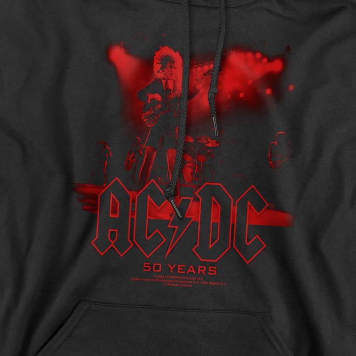 Immagine prodotto AC/DC Live 50 Felpa con Cappuccio Uomo (XL)