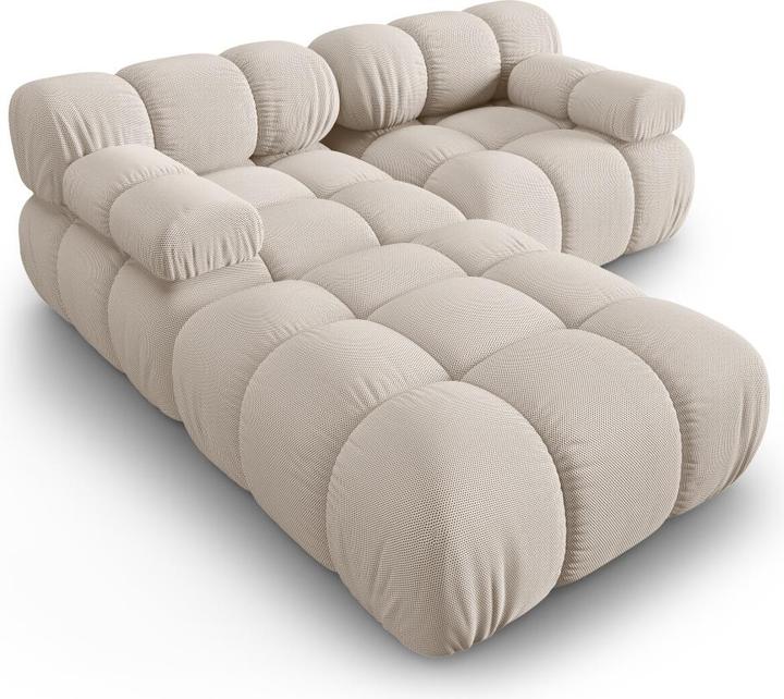 Actual product image Micadoni Modular Sofa, "Bellis", 3 Seats, 188x188x70Made in Europe (2 person sofa, 3-seater, 4-seater)