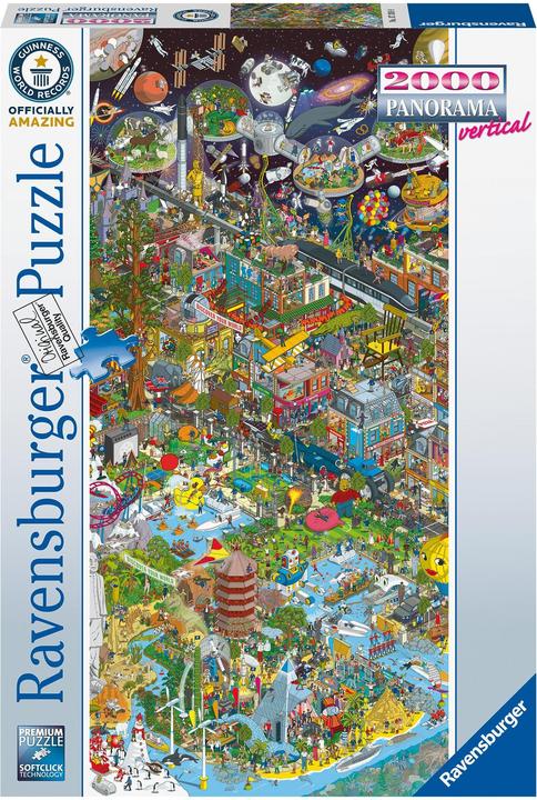 Image du produit Ravensburger Puzzle 17319 - Guinness World Records - Puzzle panoramique de 2000 pièces pour adultes et enfants. (2000 pièces)