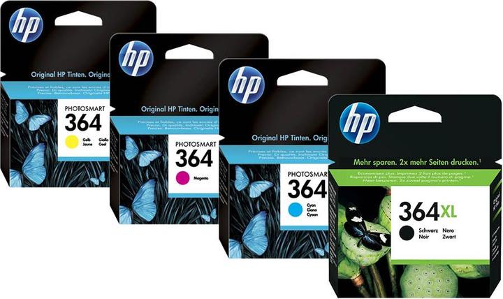 Image du produit HP Original 364XL SET Multipack / Set mit allen vier Farben (M, Y, C, CF)