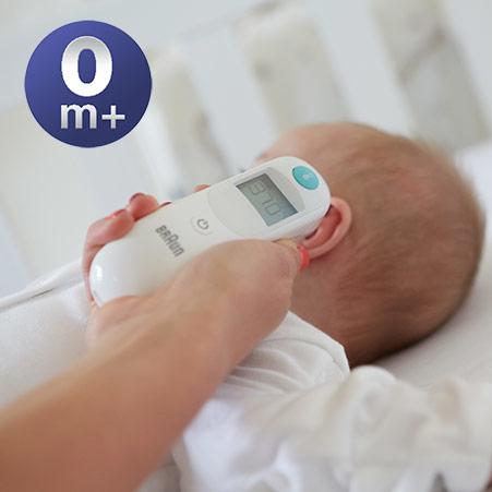 Produktbild Braun ThermoScan 5 IRT 6020 inklusive Schutzkappen (Ohr)