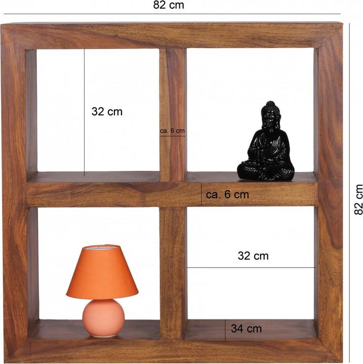 Produktbild Wohnling Mumbai (82 x 34 x 82 cm)