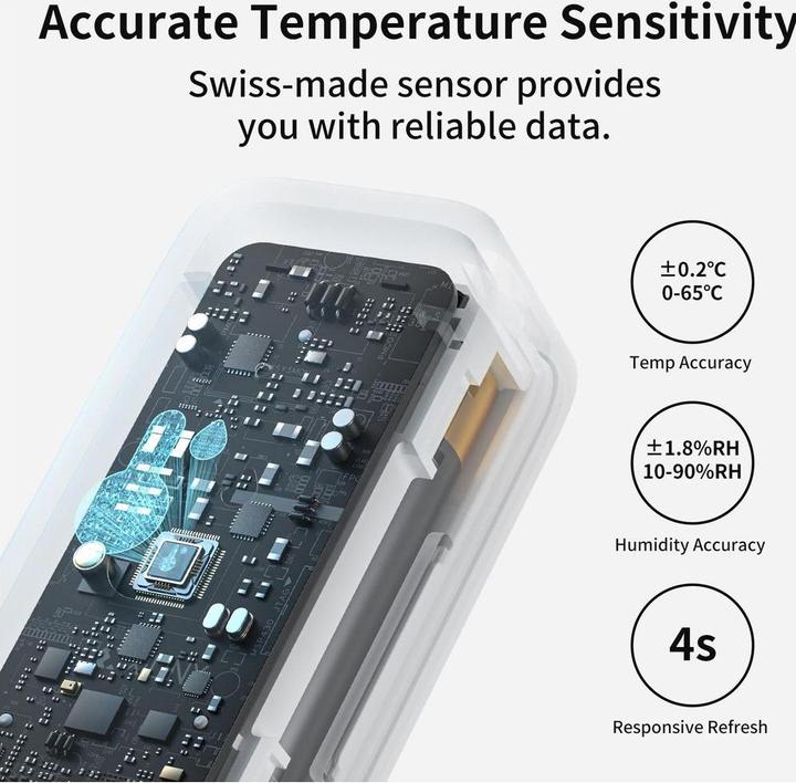 Produktbild SwitchBot Wi-Fi Thermometer & Hygrometer