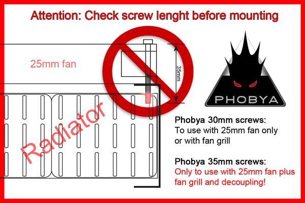 Produktbild Phobya Xtreme NOVA 1080 Full Copper (120 mm)
