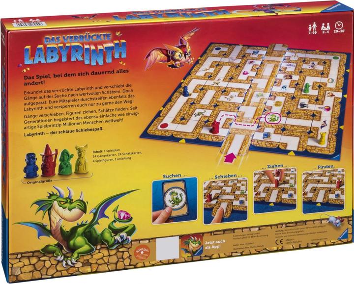 Actual product image Ravensburger The Crazy Labyrinth (German)