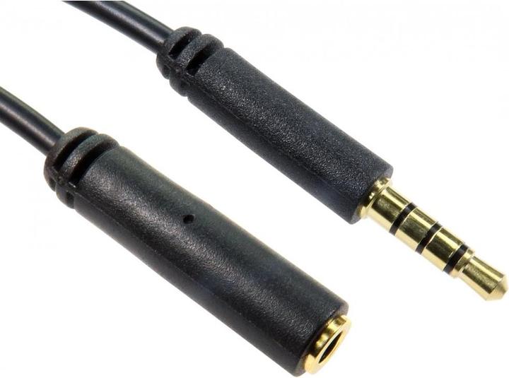 Image du produit Cables Direct CDL 2m 3.5mm TRRS M-F Ext (2 m)