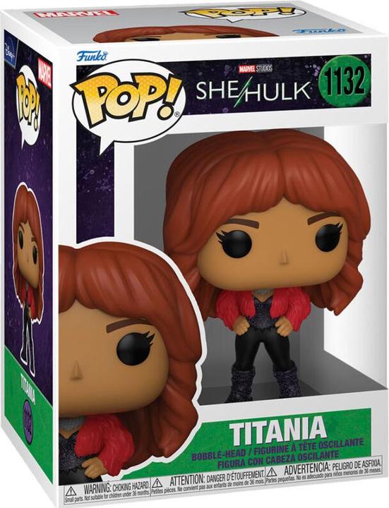 Actual product image Funko POP! Disney+ TV Marvel She-Hulk : Titania (1132)