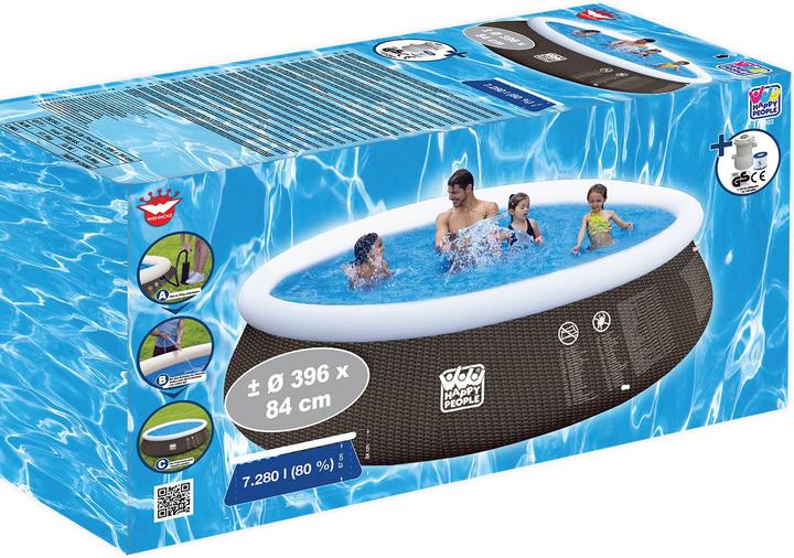 Produktbild Happy People Quick Up Pool Set