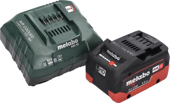 Produktbild Metabo HS 18 LTX 65 Akku Heckenschere 18 V 63 cm + 1x Akku 5,5 Ah + Ladegerät (Akkuheckenschere)