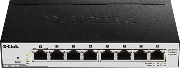 Produktbild D-Link EasySmart Switch DGS-1100-08P (8 Ports)