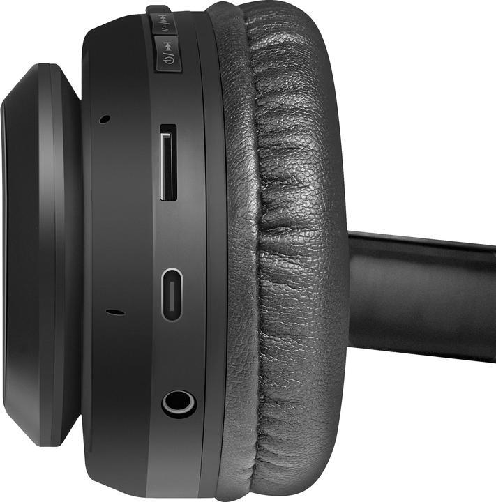 Produktbild Defender Bluetooth In-Ear-Kopfhörer mit Mikrofon FREEMOTION B552 schwarz (NC, 4 h, Kabellos)