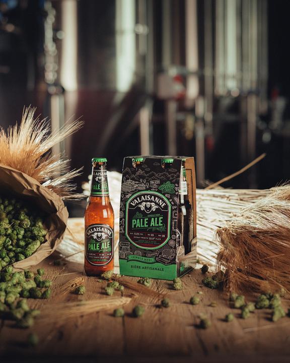 Actual product image Valaisanne Pale Ale (4 x 33 cl)