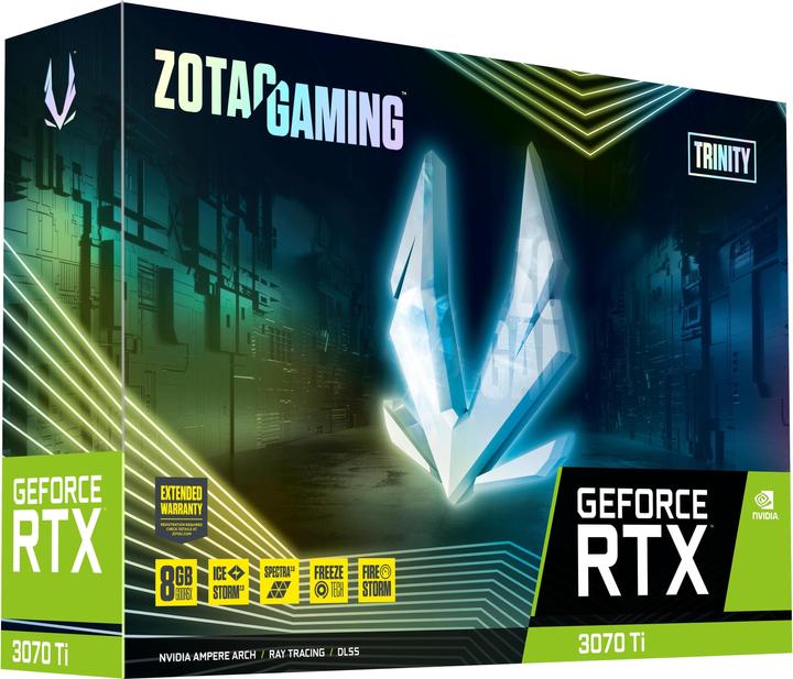 Actual product image Zotac GAMING GeForce RTX 3070 Ti Trinity (8 GB)