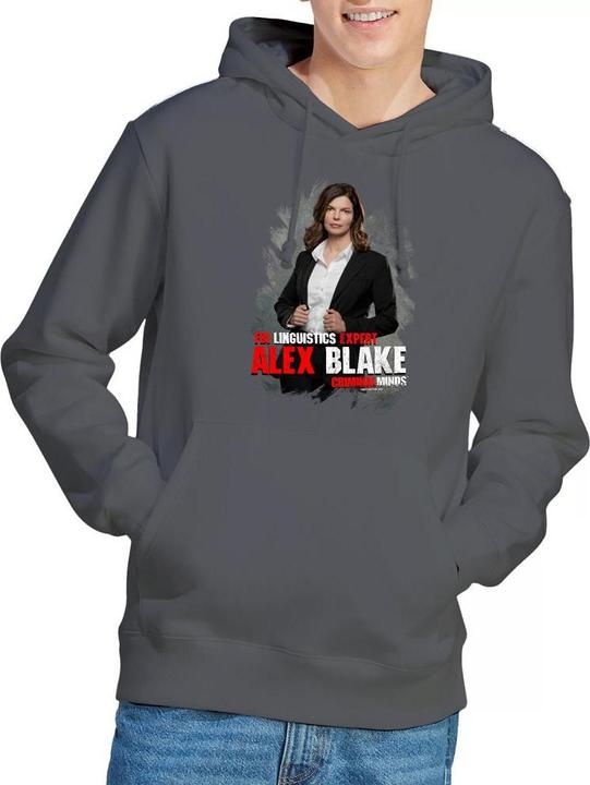 Immagine prodotto Criminal Minds Felpa con Cappuccio Alex Blake Uomo (S)