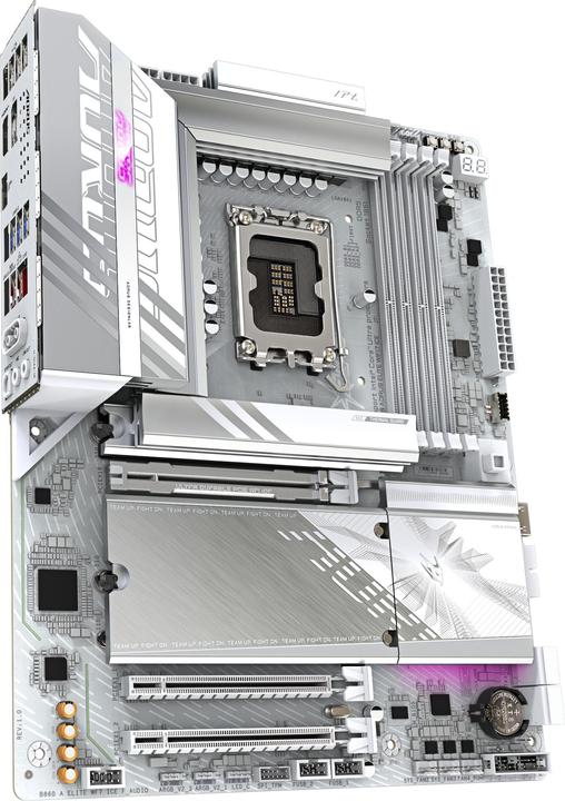 Produktbild Gigabyte B860 AORUS ELITE WIFI7 ICE (LGA 1851, Intel B860, ATX)