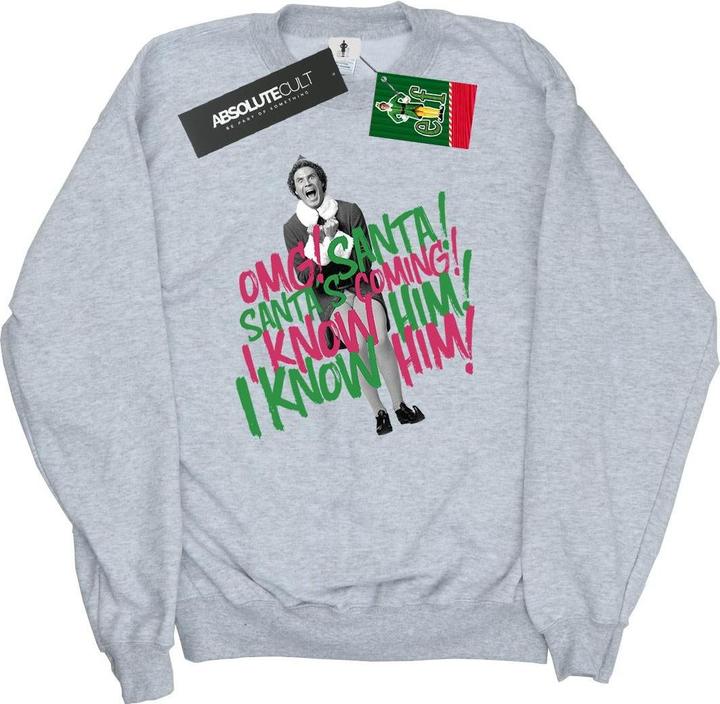 Elf Santa's Coming Sweatshirt (XXL)